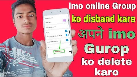 How to IMO online group delete Kaise Karen,#₹imo group delete Kaise Kare,#imo ko disband Kaise Karen