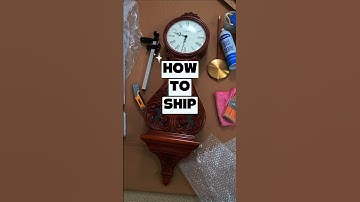 How to ship a large fragile item.