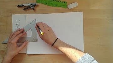 Tracer un triangle rectangle avec un compas