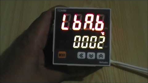 Autonics Tutorial : PROGRAMACION SERIE TCN