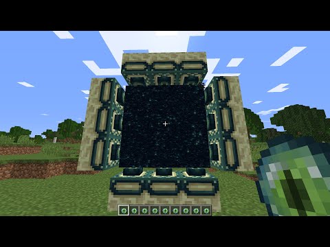 the most CURSED end portal ever in minecraft