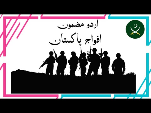 essay army in urdu