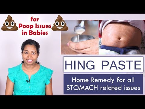Asafoetida / Hing Paste - Simple Home Remedy for Babies - Colic Pain or Constipation