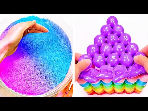 Feel Relaxed Instantly! 🤩 Satisfying Slime ASMR Videos 3136