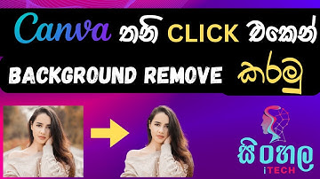 How to Remove Background Using Canva Sinhala | Canva Sinhala | Canva Tutorial | Canva Background