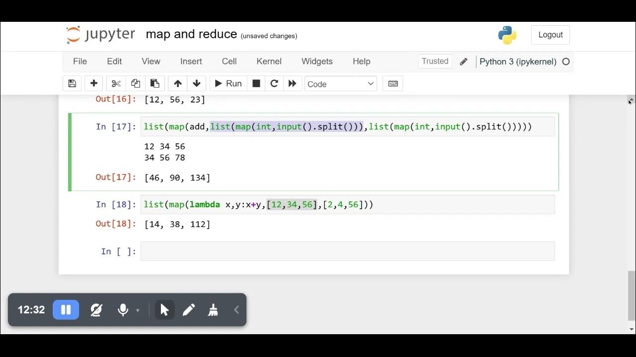 map and reduce methods in python - YouTube