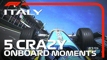 5 Crazy Onboards | Italian Grand Prix