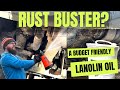Cheap rust buster lanolin oil chassis guard tested