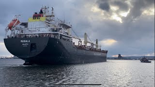 Brand New Ship on its Second Voyage Stranded in the Great Lakes