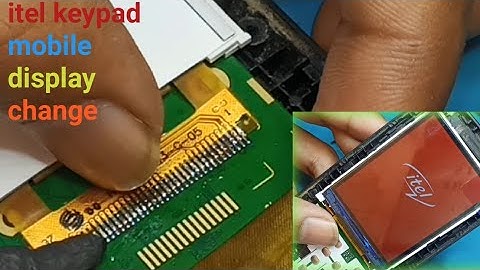 itel display change || How to replace itel mobile display || itel keypad mobile display change