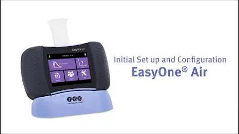 Initial Set Up & Configuration - EasyOne Air spirometer