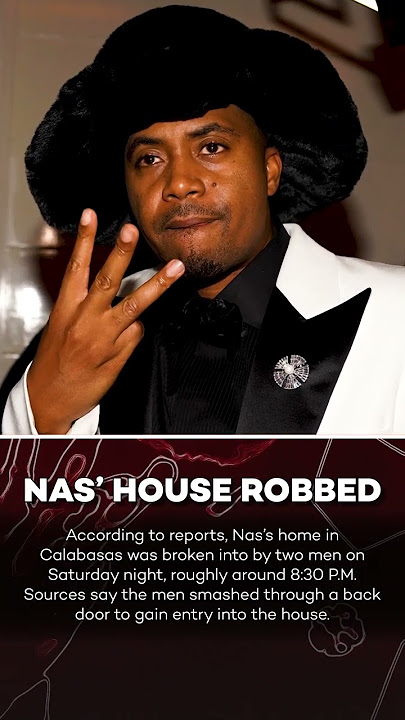 Nas' California Home Robbed While He Celebrated Album Release! #shorts