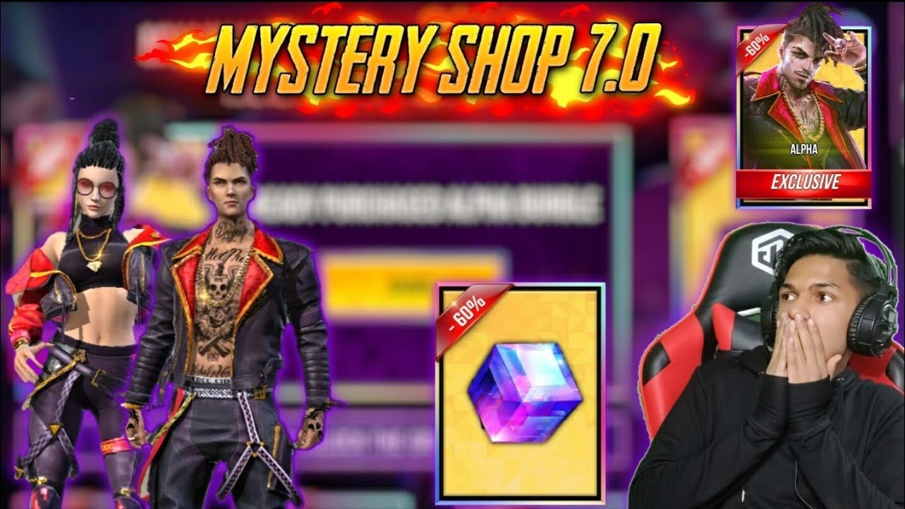 Free Fire New Mystery Shop 7 0 Get Upto 90 Discaunt On All Item Gaming Boost By Gaming Boost
