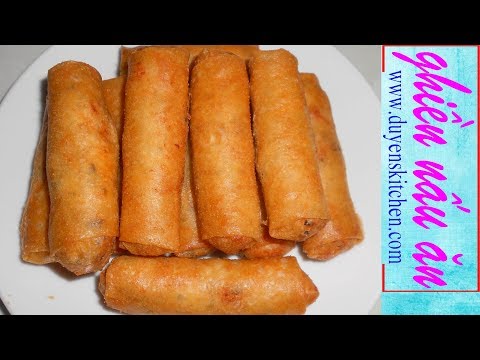 Tận Dụng Bã Đậu Nành Làm Chả Giò Chay Giòn Rụm By Duyen's Kitchen | Ghiền Nấu Ăn