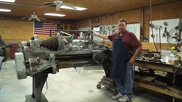 1916 Pratt & Whitney Lathe Restoration Part 1
