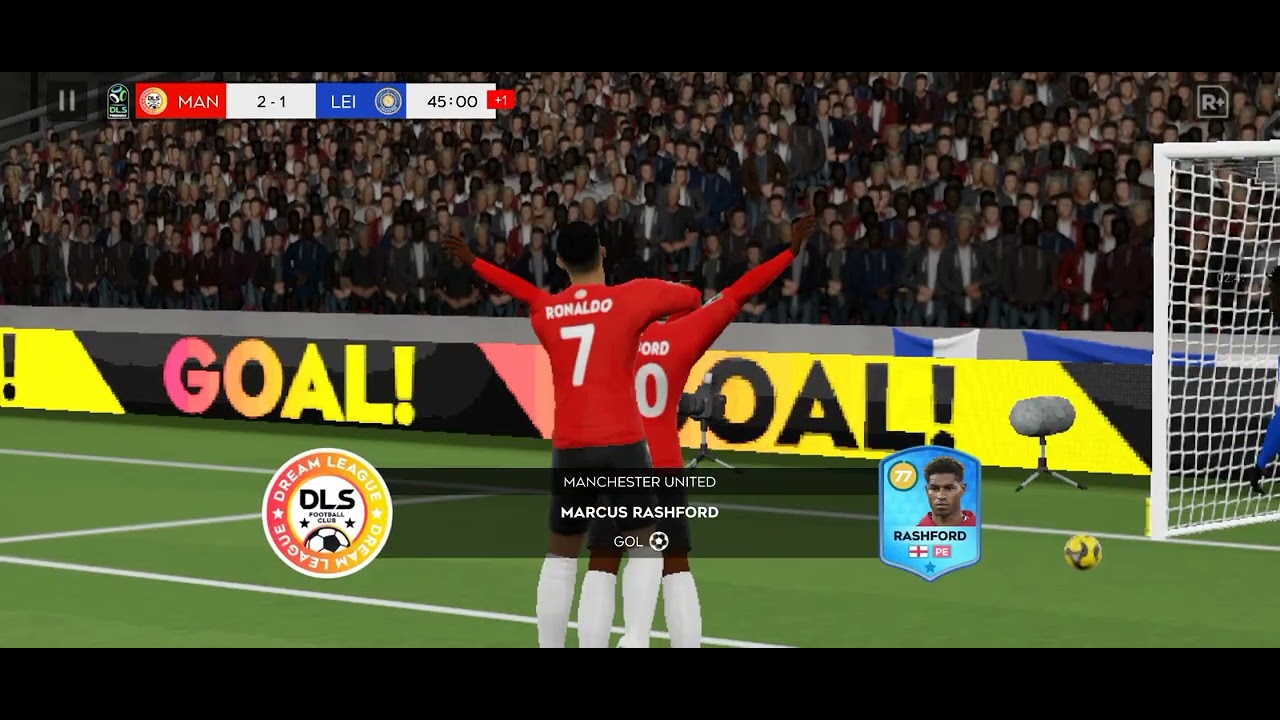 CRISTIANO RONALDO  MARCUS  RASHFORD  2 GOLS MANCHESTER UNITED  -2-1 LEICESTER