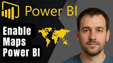 How to Enable Maps and Map Visuals in Power BI Desktop (2025 Step-by-Step Tutorial for Beginners)