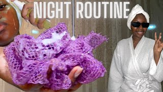 NIGHT TIME ROUTINE: Clear Soft Skin + Shower Essentials + Oral Care, Unwind With Me | Amina Bands screenshot 3