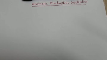 Aromatic electrophilic substitution reaction,Part-01,Mr.Pappu Bhowmick