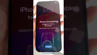 how to forgot iphone passcode #shorts #iPhone