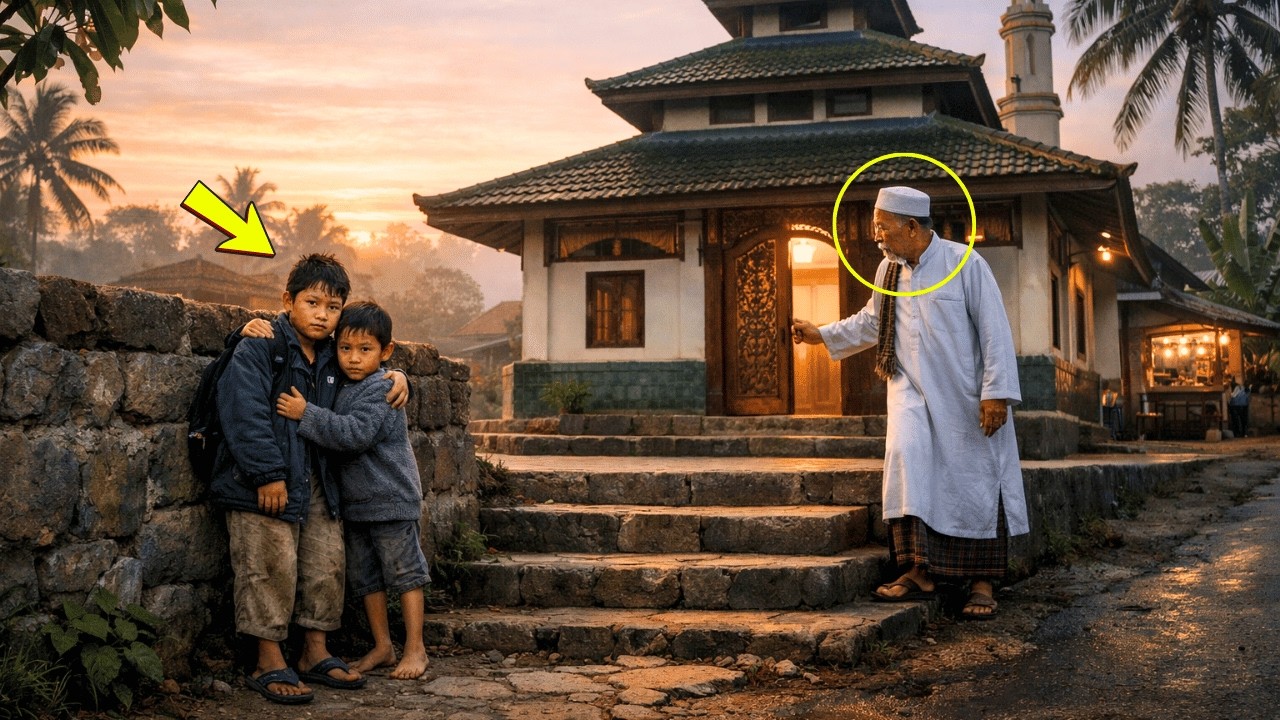 DITINGGALKAN DI DEPAN MASJID SAAT SUBUH… TAK ADA YANG SANGKA APA YANG TERJADI KEMUDIAN