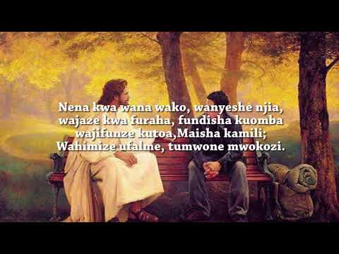 NENA ROHONI YESU  NYIMBO ZA KRISTO  Lyrics video