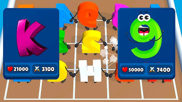 Alphabet Lore Combine + Merge Alphabet Number - Merge Simulator Battles ⭐ ABCDEFGHIJKLMNOPQRSTUVWXYZ