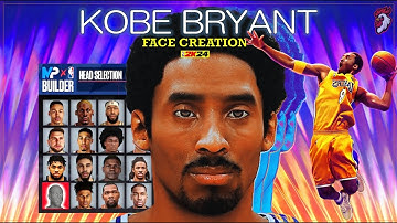 Kobe Bryant NBA 2K24 MyCareer Face Creation!