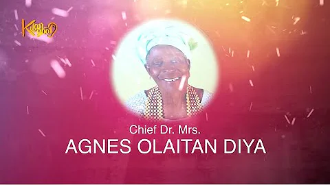THANKSGIVING SERVICE FOR LATE CHEIF DR  MRS AGNES ...