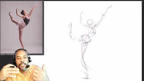 LINE OF ACTION - THE KEY to Level up your Gesture Drawings