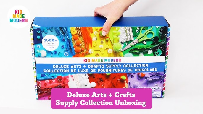 Deluxe Arts and Crafts Supply Collection, Crafts Kit for Kids