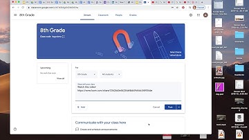 Linking to your Loom video in Google Classroom