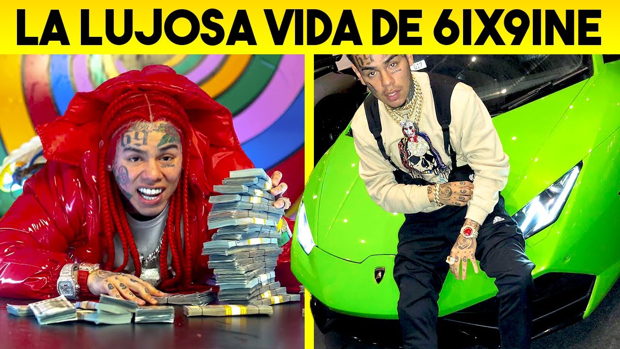La Lujosa Vida De 6IX9INE | ASÍ VIVE, Joyas, Autos Y Más | Biografía Actualizada 2020 | TROLLZ