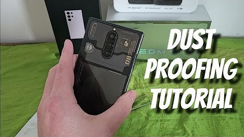 RedMagic 8 Pro Plus: Dustproofing Tutorial!