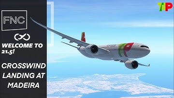 🧈 A330-900neo Smooth Crosswind Landing at Madeira LPMA | INFINITE FLIGHT 21.5 | ⚠️ #SWISS001LANDING