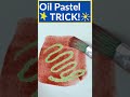 Clever Watercolor Trick! (Oil Pastel Resist)   #watercolorpainting