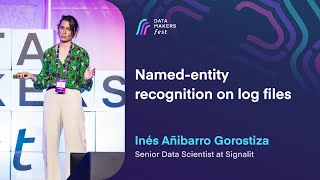 Named-entity recognition on log files by Inés Añibarro Gorostiza | Data Makers Fest 23 Net Worth