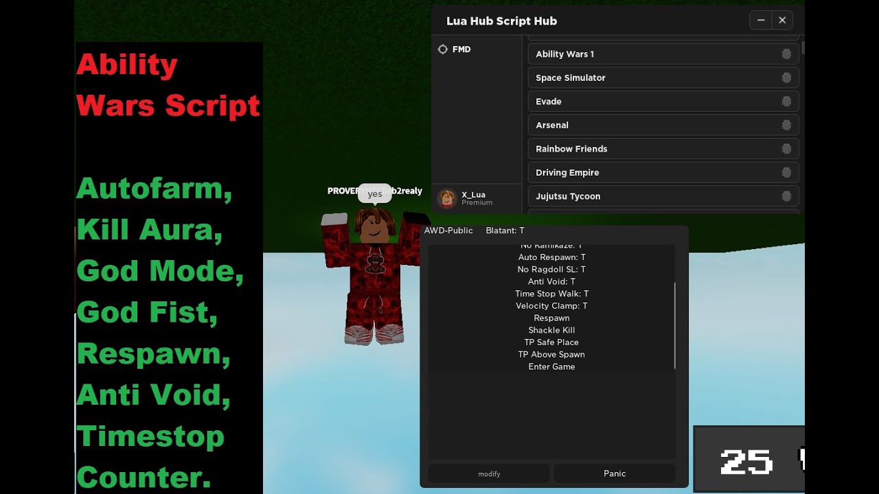 Читы на роблокс arceus x. Ability Wars script. Скрипт на тайм стоп. [Update] ability Wars. Как включить God Mode в Майне.