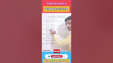Number System | #maths #numbersystem #shorts #shortvideo #shorttrick #education #scc Maths by Rj Sir