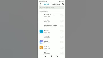 How to set a lock for apps in Redmi 8A dual