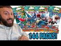 Opening 144 Spicy Booster Packs Of XY Furious Fists Pokemon Cards!