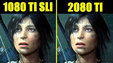Shadow Of The Tomb Raider Ray Tracing On RTX 2080 TI Vs GTX 1080 TI SLI Frame Rate Comparison