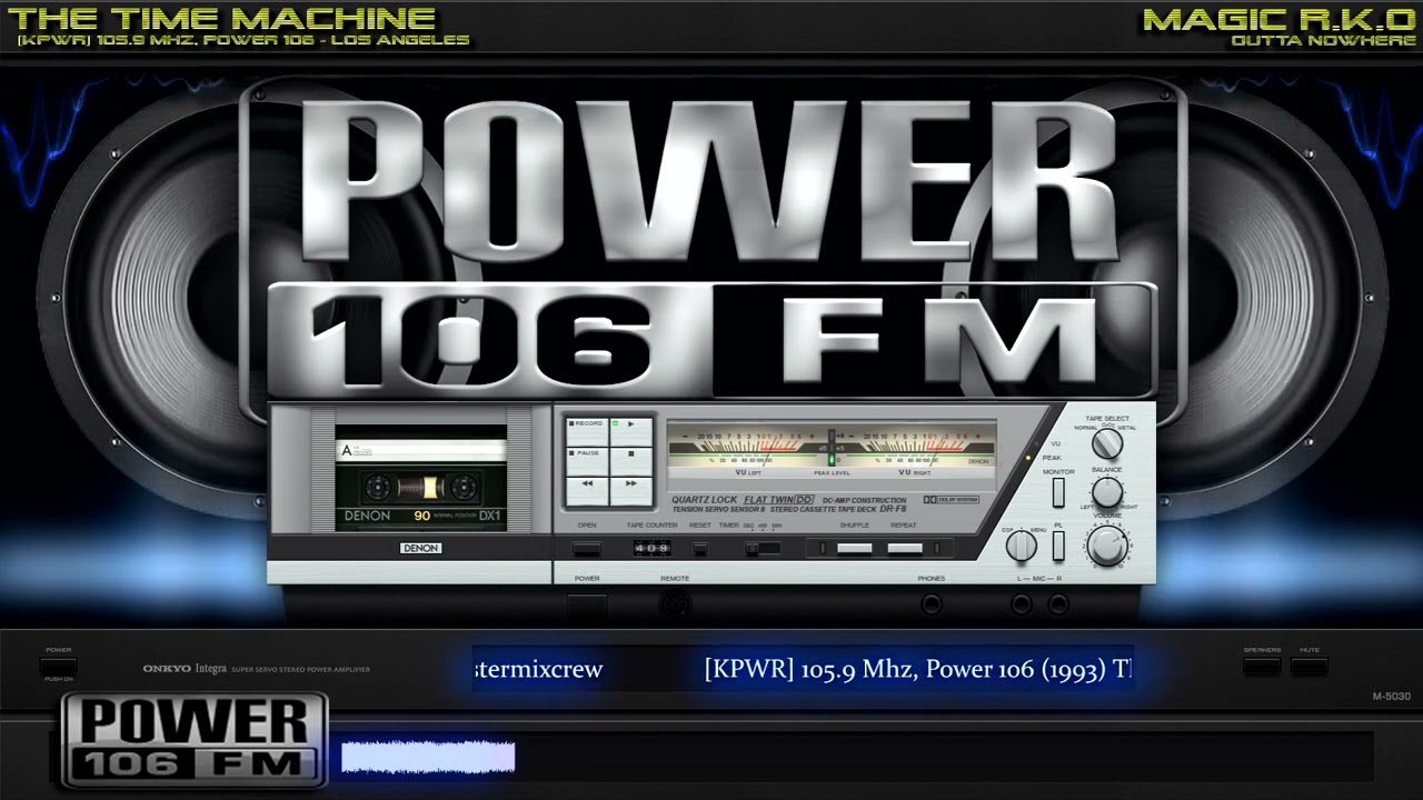 KPWR] 105.9 Mhz, Power 106 (1993) The Baka Boyz Show with Julio G