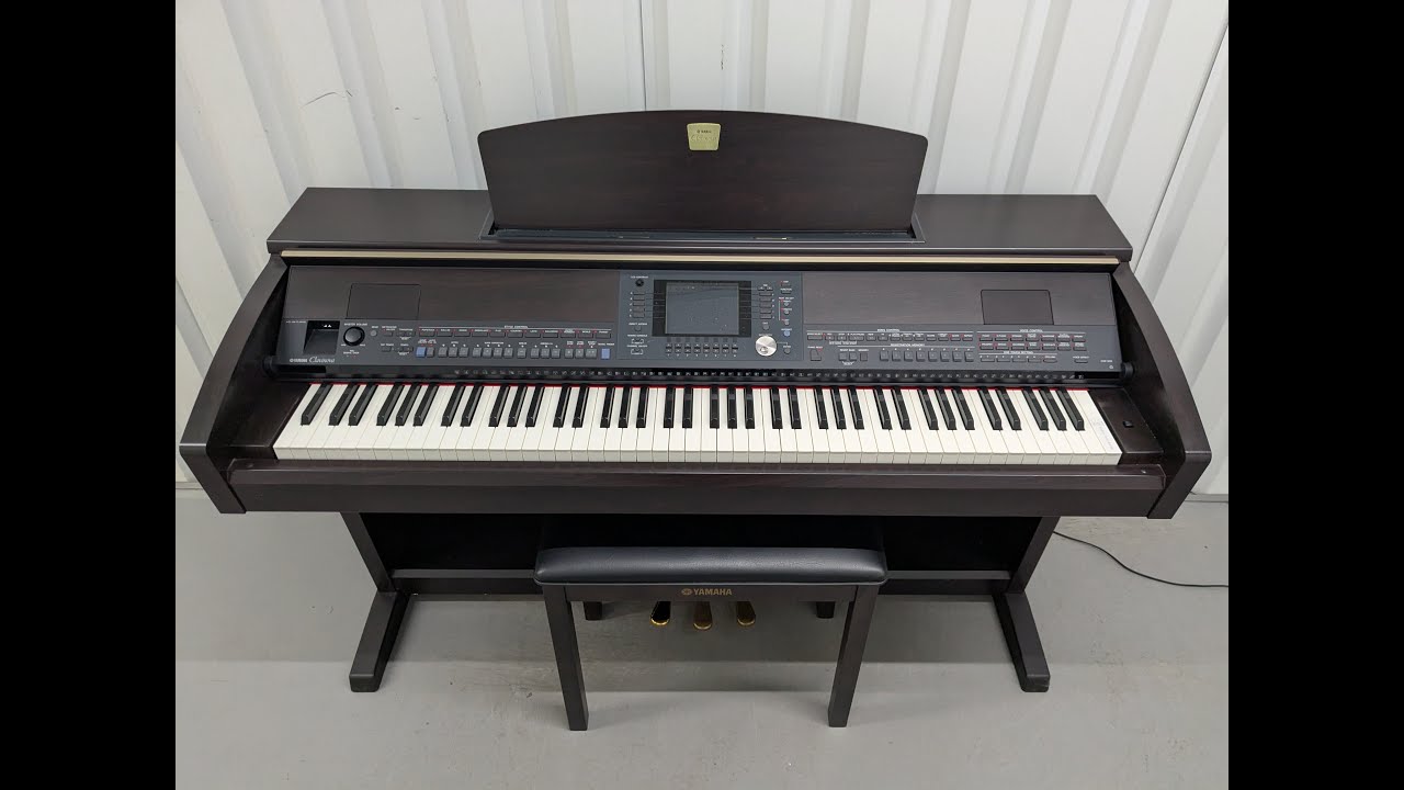 YAMAHA CLAVINOVA CVP-503 DIGITAL PIANO IN DARK ROSEWOOD stock