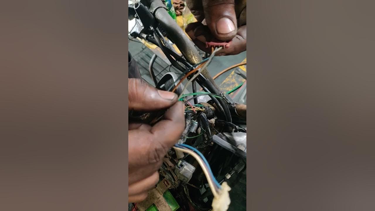 Honda dio wiring - YouTube