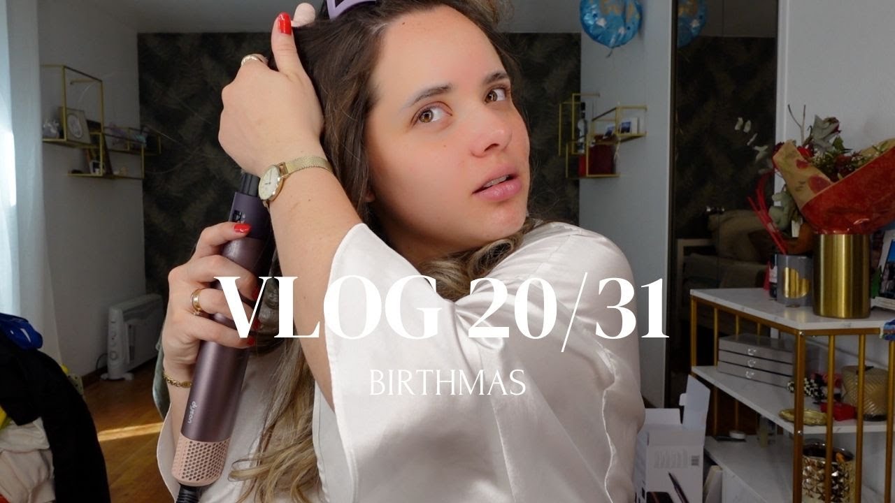 VLOG 20/31 - PRVI PUT KORISTIM DYSON AIR WRAP, DA LI SAM ZADOVOLJNA? *BIRTHMAS*