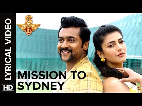 Mission to Sydney | Lyrical Video | S3 | Suriya, Anushka Shetty, Shruti Haasan