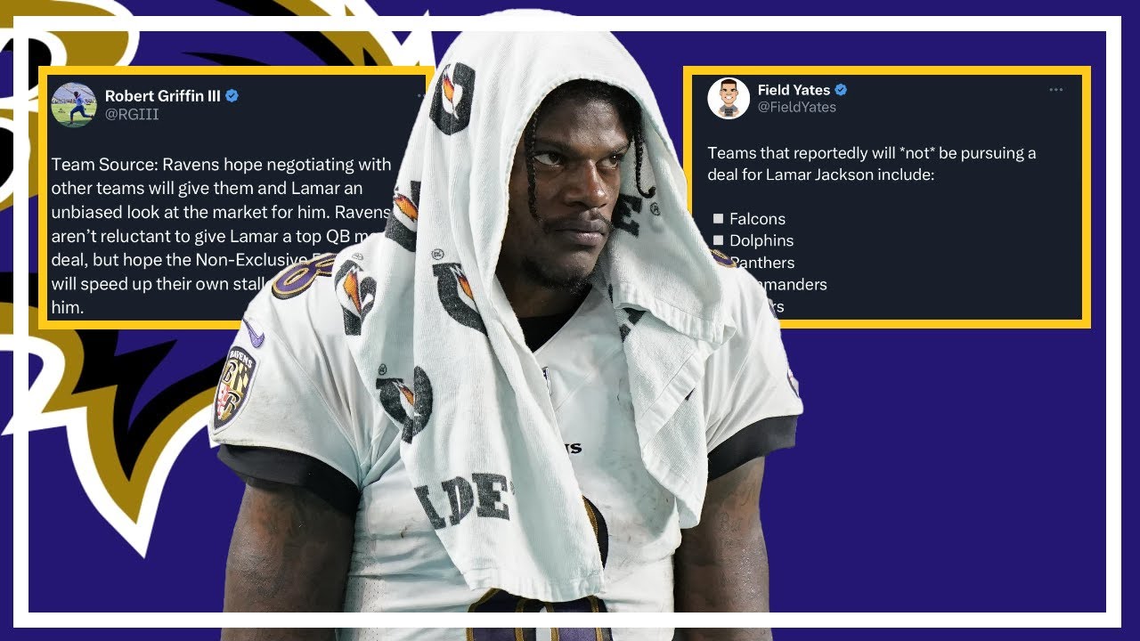 IS THERE COLLUSION HAPPENING AGAINST RAVENS QB LAMAR JACKSON BY NFL OWNERS