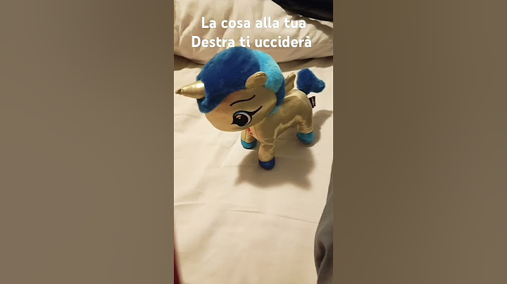 A me il peluche 😂