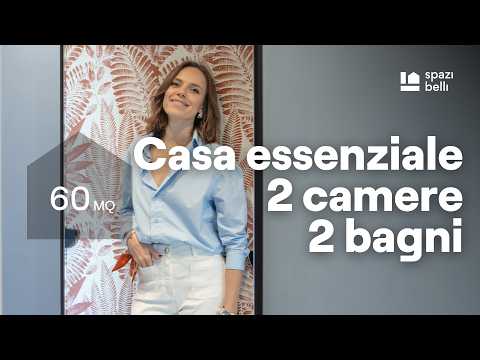 Come organizzare 2 camere e 2 bagni in 60 mq: casa vacanze PERFETTA